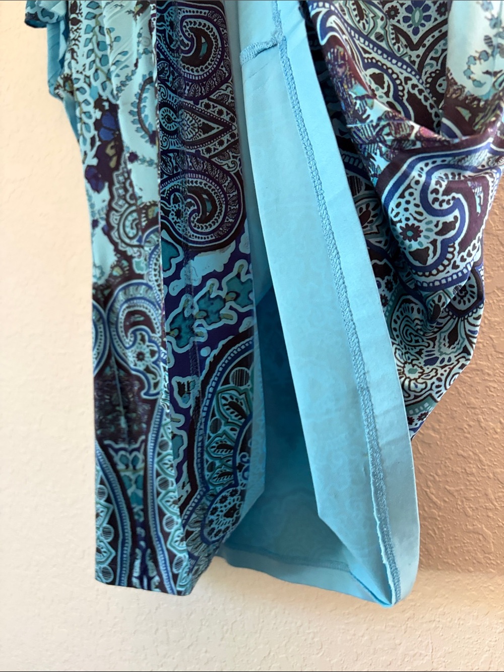 Paisley Print Women's Top - Picture 4 of 6